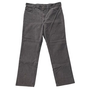 Vintage Lee Riders Mens Corduroy Pants 40X30 Brown Straight Leg Grunge Workwear